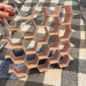 Honeycomb organizer for socks and underwear